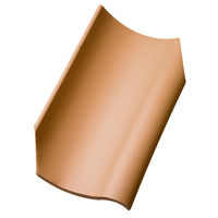 Hohlpfanne H2 naturrot