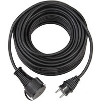 Verläng.-kabel 10m H05RR.F3G1.5 schwarz