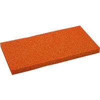 Reibebrett Belag rot 14x28 cm 20 mm