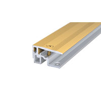 Alu-Abschlussprofil PS 400 Nr.404 28mm 1m gold für Beläge 7-17,5mm