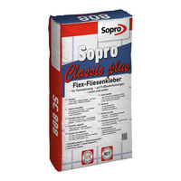 Sopro Classic Plus SC808 Flexkleber, innen/außen grau, 25 kg