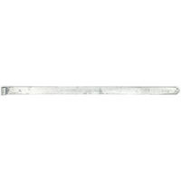 Ladenband gerade feuervz. Ø16x1000x45 mm Abschluss abgerundet
