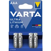 Batterie Ultra Lithium AAA 4er