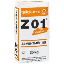 Zementmörtel Z 01 25kg