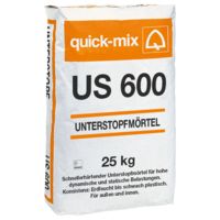 Unterstopfmörtel US 600-1 0-1mm 25kg