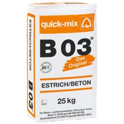 Estrich/Beton B 03 25kg