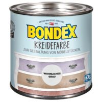 Bondex Kreidefarbe wohnliches grau 0,5L