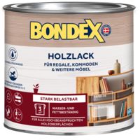 Holzlack Bondex glänzend, für Innen, 0,25l
