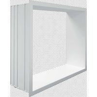 MEALUXIT Perimeterabdeckra.100x60x14cm