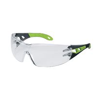 Schutzbrille pheos farblos sv schwarz exc. grün