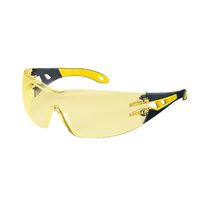 Schutzbrille pheos amber sv exc. schwarz/gelb