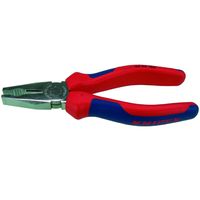 Kombizange verchr. Griffe isol. 160 mm