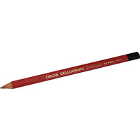 LYRA-Cellugraph-Riesenstift 24cm,dreiflächig,rot,gespitzt