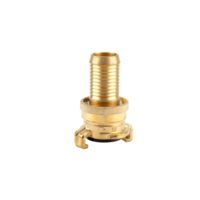 Saug und Hochdruckkupplung 1" Gardena Messing