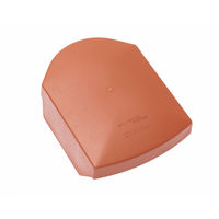Braas DuroVent Wetterkappe f. Sani- Luefterhaube DN125 Rot