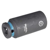 Steckschlüssel 1/2" SW27 lang 1/2 , SW27 , lang , Impact Black