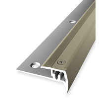 Treppenkantenprofil PF 325V sand 100 Ambiente Vinyl Aluminium eloxiert