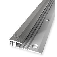 Endprofil PF377V edelstahl 270 cm Combi Vinyl Aluminium eloxiert