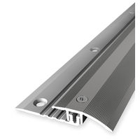 Ausgleichsprofil PF376V edelstahl 100 cm Combi Vinyl Aluminium eloxiert