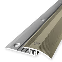 Ausgleichsprofil PF376V sand 100 cm Combi Vinyl Aluminium eloxiert