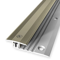 Übergangsprofil PF378V sand 270 cm Combi Vinyl Aluminium eloxiert