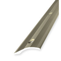 Ausgleichsprofil PF 247 sand 100 cm Universal gebohrt Aluminium eloxiert