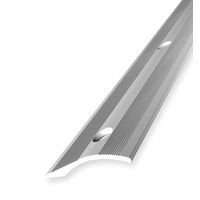 Ausgleichsprofil PF 247 silber 100 cm Universal gebohrt Aluminium eloxiert