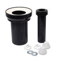 PE SANIT WC-Anschlussgarnitur 45x300 mm DN 90
