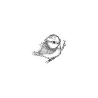Stempel Birdie ø3cm