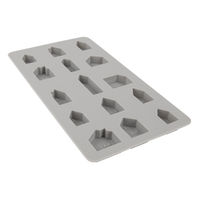 Silikon Gießf. Mini Häuser 14,5x26x2cm 15 Formen