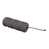 Makramee Garn Ø3mmsteingrau 70m ca. 210g