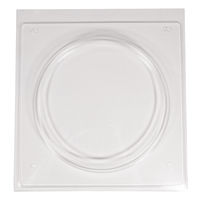 Gießform Dekoplatte Rund 25x25x2cm