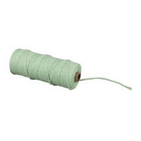 Makramee Garn Ø3mmmintgrün 70m ca. 210g