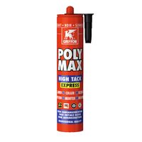Poly Max High Tack Express schwarz 435g Griffon Polymerkleb-/Dichtstoff