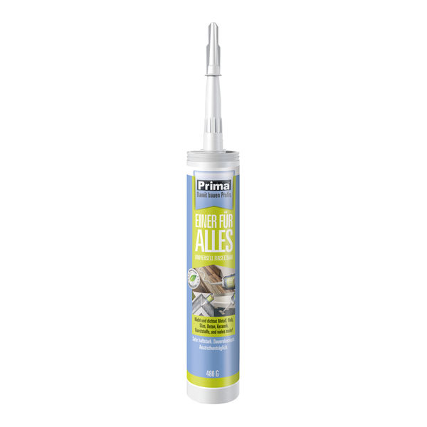 Prima Alleskönner "Einer für alles" Montagekleber 480g (290ml) weiß