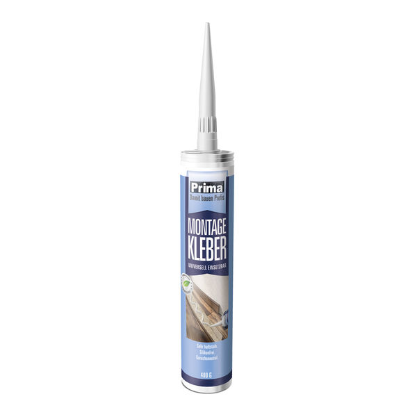 Prima Montagekleber weiß 400g (310ml)
