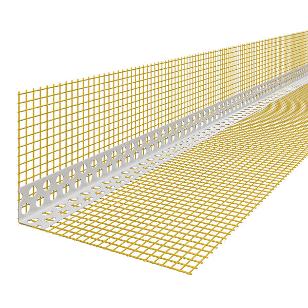 Prima Gewebewink 37120 8x12cm gelb 2,5m mit PVC Schiene