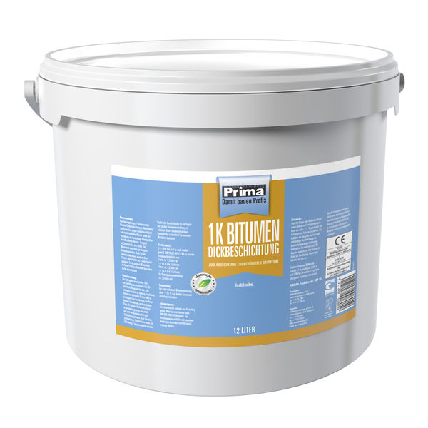 Prima Bitumen-Dickbeschichtung 1K 12 l