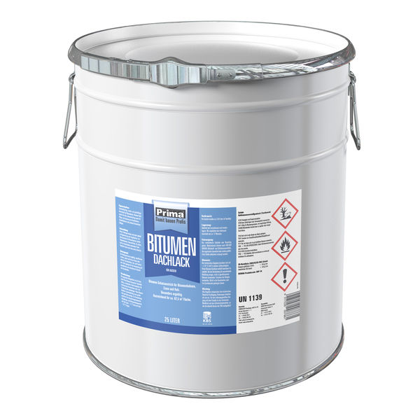 Prima Bitumen-Dachlack 25 l lösemittelhaltig