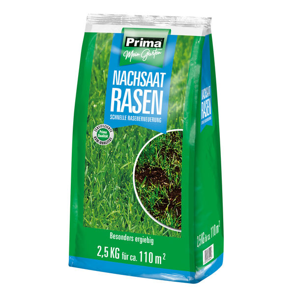 Prima Nachsaatrasen 2,5kg für 110m²