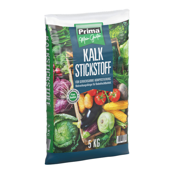 Prima Kalkstickstoff 5kg N19+50CaO PE-Beutel im 1/2Display