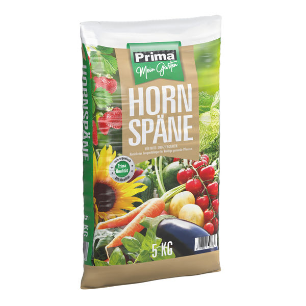 Prima Hornspäne 5kg 14%N PE-Beutel im 1/2Display