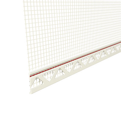 Prima Abschlussprofil 037125 3mm 2,5m PVC mit Gewebe