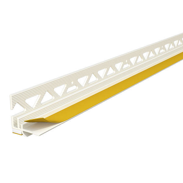 Prima Anputzdichtleiste 37163 9mm 2,6m mit Schutzlippe + Einputzschenkel