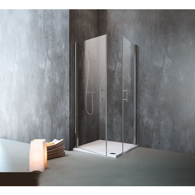 Prima EV Eckeinstieg 2-tlg 900x900mm 2 Pendeltüren, H 195cm, EuroVario