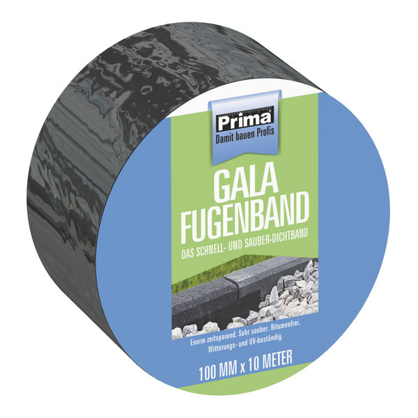 Prima Gala-Fugenband anthrazit 100mm 10m