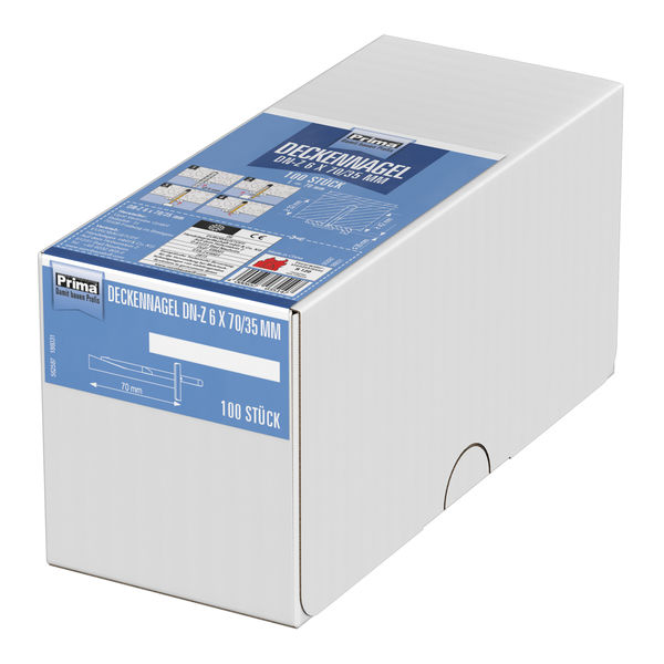 Prima Deckennagel DN-Z 6x70/35 mit ETA, 1 Pack = 100 Stück
