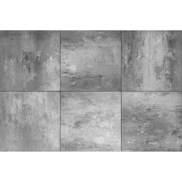 Prima Platten 60x60x4cm grau-anthrazit nuanciert