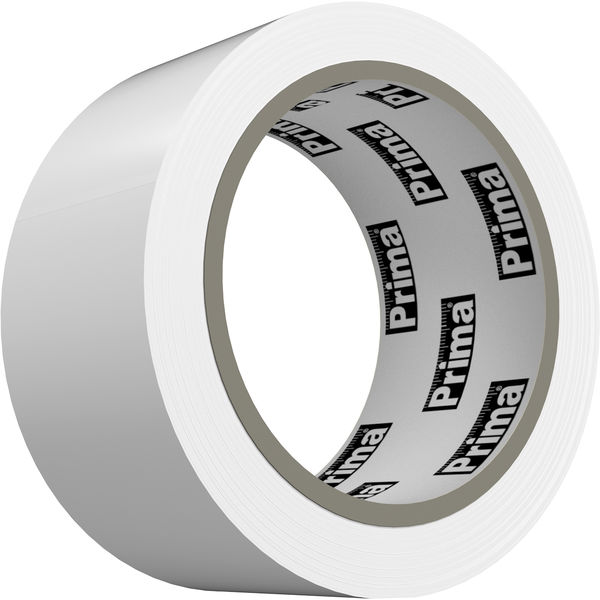 Prima PE-Schutzband glatt weiß 48mm 33m TYP P19