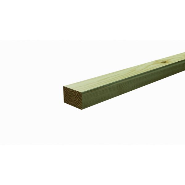 Prima Kiefer-Unterkonstr. 4,5x7x250 glatt/glatt,getrocknet.,kd.-grün,TP15